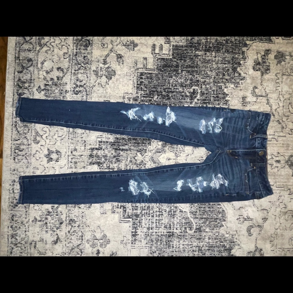 American Eagle X-Long “360 super stretch” jeggings.